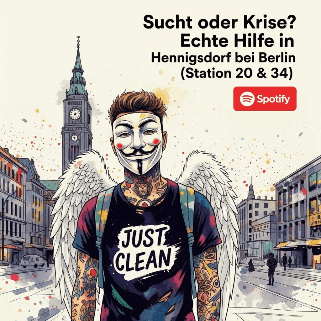 Sucht oder Krise? Echte Hilfe in Hennigsdorf bei Berlin (Station 20 & 34) Podcast und Artikel Titelbild
