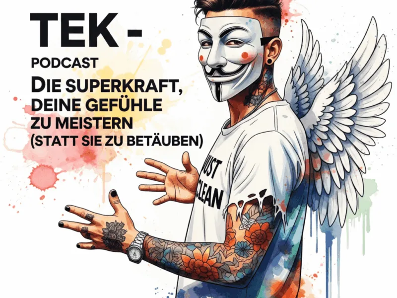 TEK: Die Superkraft, deine Gefühle zu meistern (statt sie zu betäuben)