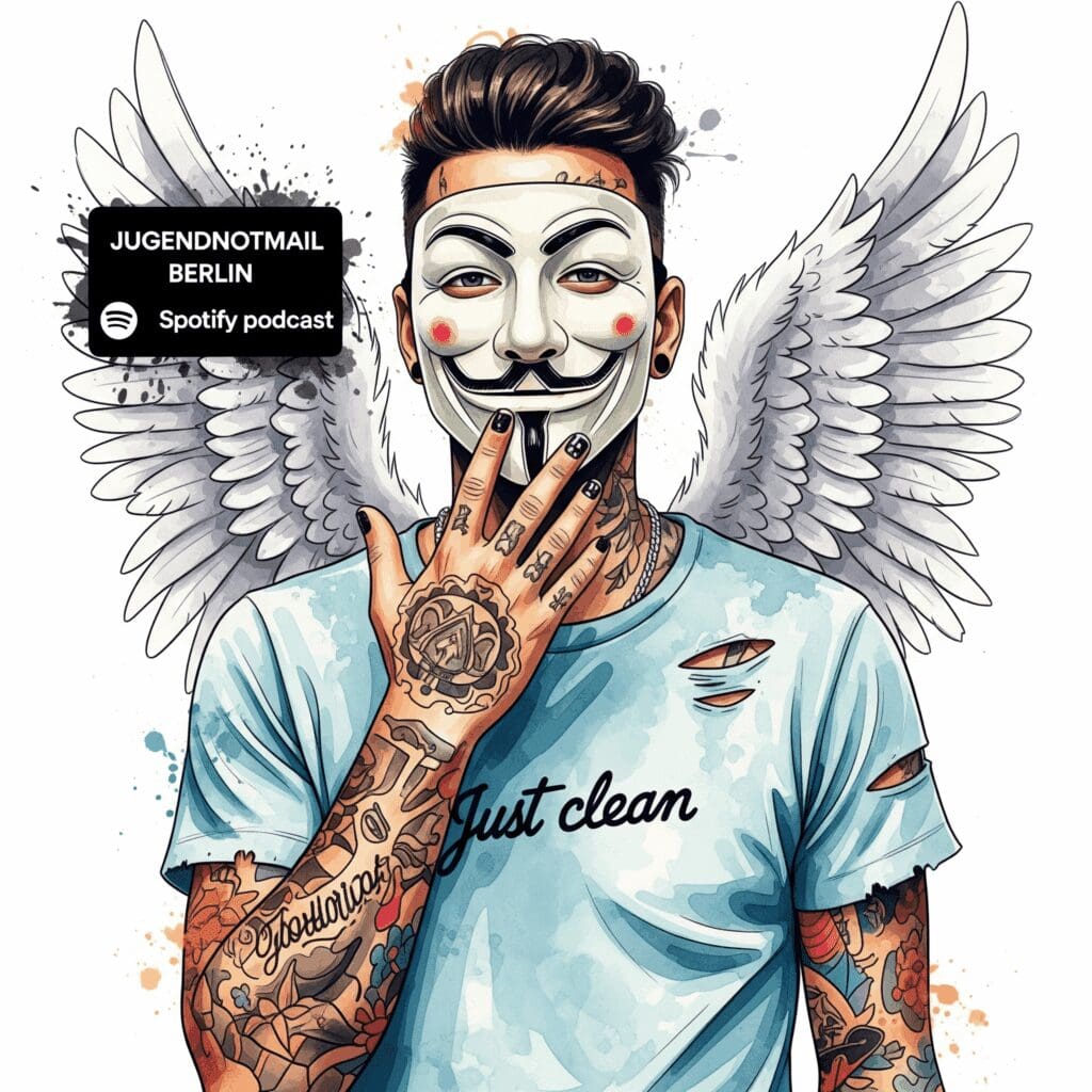 JugendNotmail.Berlin: Anonyme Online-Hilfe, wenn du mit niemandem reden kannst. Podcast und Artikel Titelbild