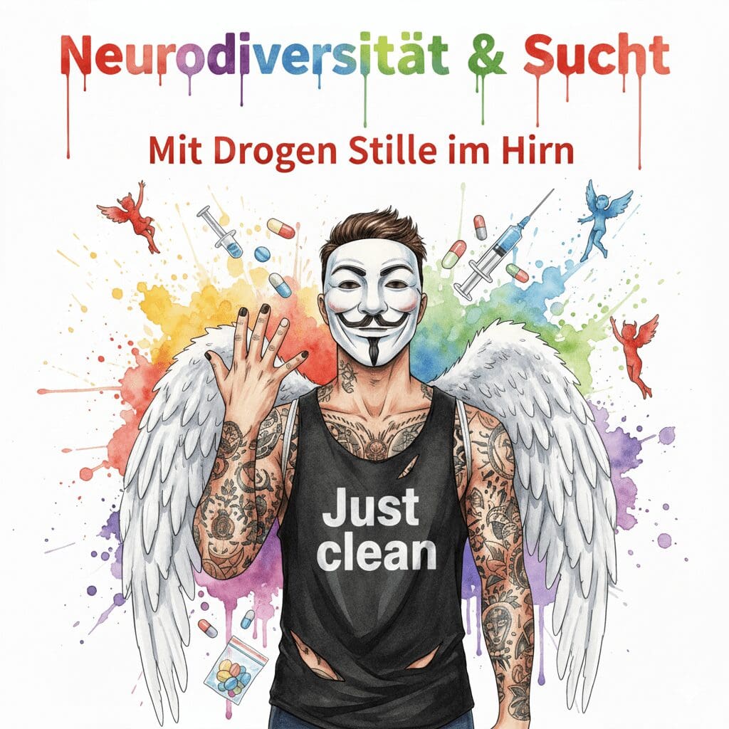 Neurodiversität & Sucht: Wenn Drogen die einzige Stille im Kopf sind