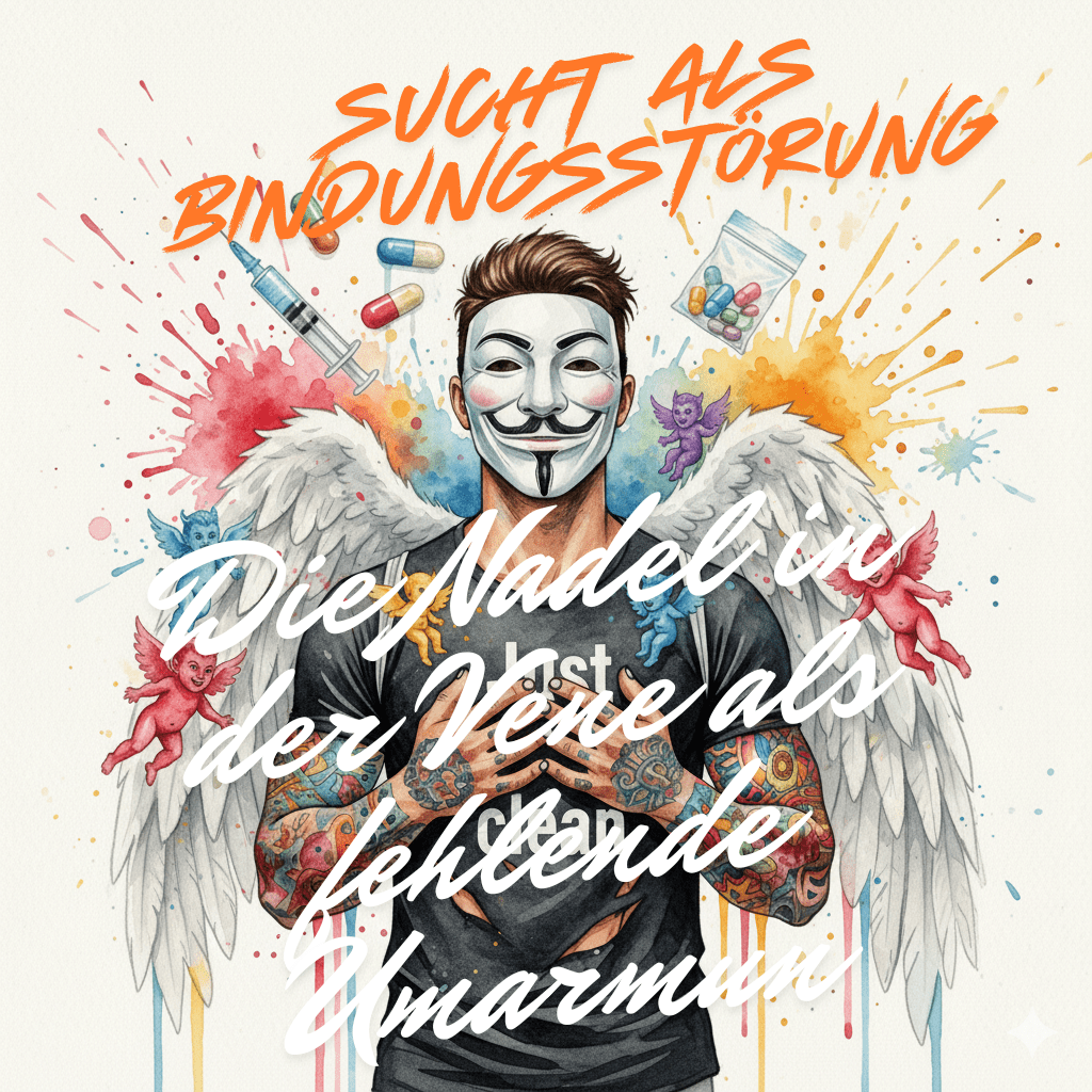 Die Nadel in der Vene, die Umarmung, die du nie bekamst: Sucht als Bindungsstörung