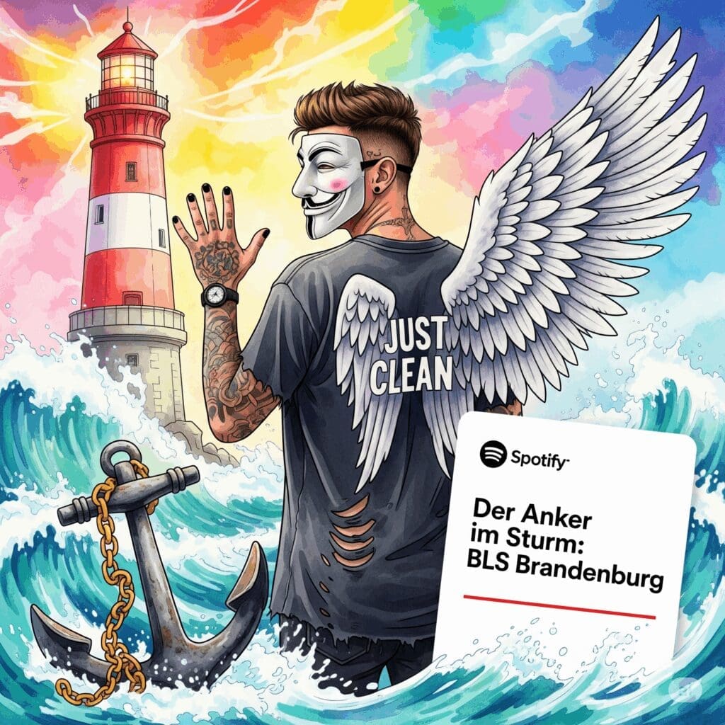 Der Lotse im Sturm: Wie ehrenamtliche Peers dich sicher in den Hafen der Hilfe führen. Podcast und Artikel Titelbild