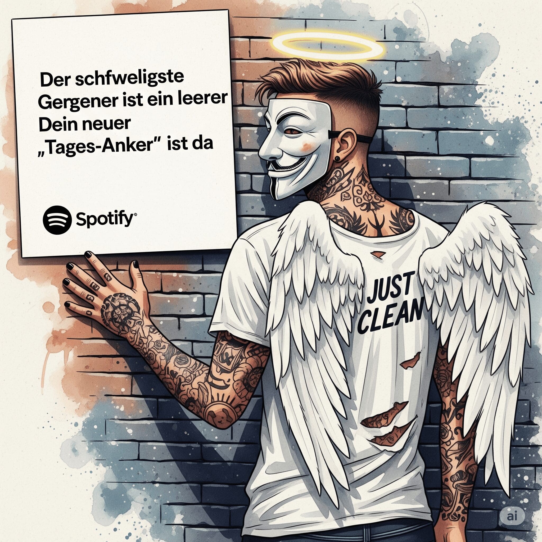 Der schwierigste Gegner ist ein leerer Tag: Dein neuer "Tages-Anker" ist da. Podcast und Artikel Titelbild