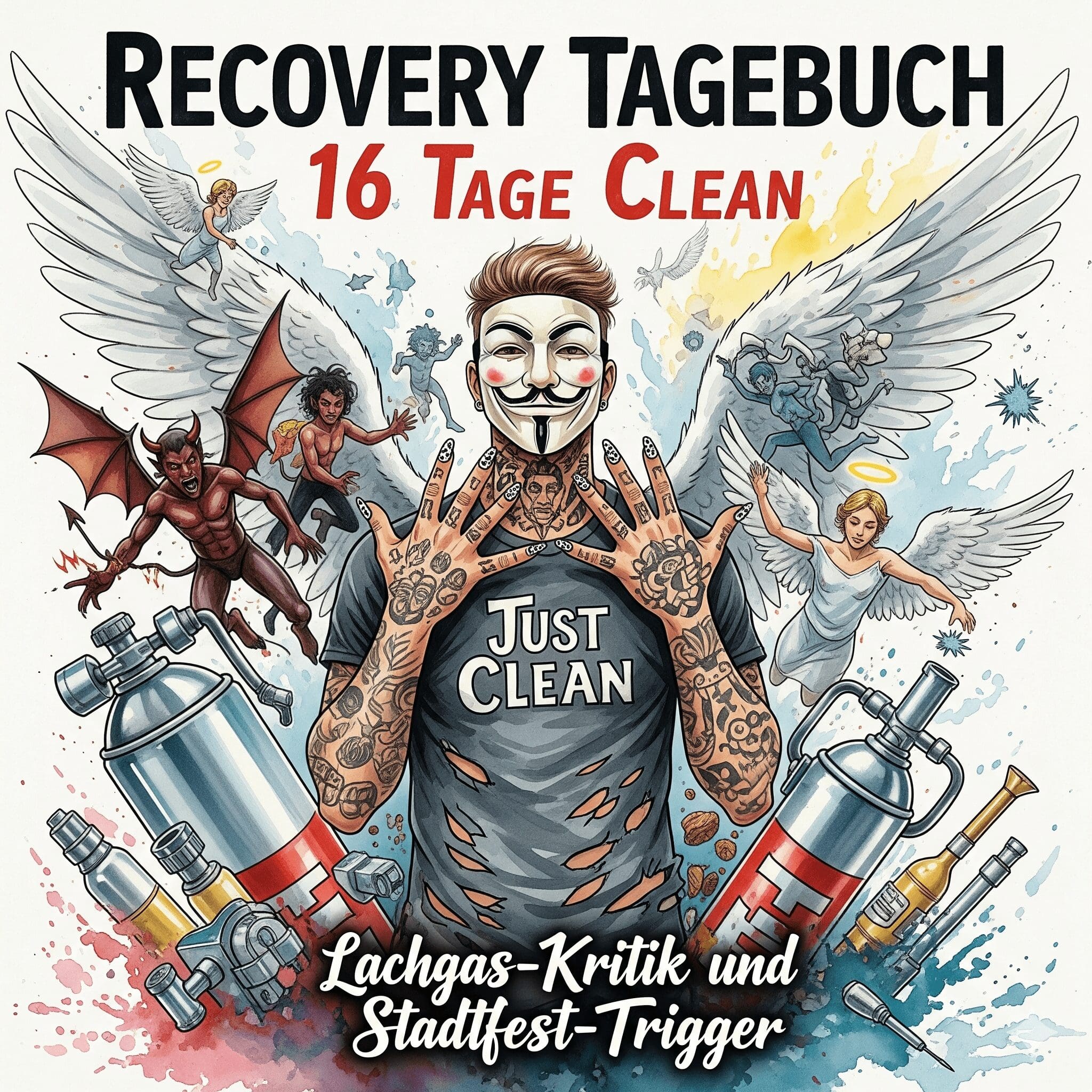 🌅 Recovery Tagebuch: 16 Tage Clean, Lachgas-Kritik und Stadtfest-Trigger
