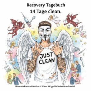 Recovery Tagebuch 14 Tage clean: Die unbekannte Emotion - Wenn Mitgefühl tränenreich wird