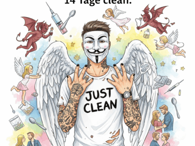 Recovery Tagebuch 14 Tage clean: Die unbekannte Emotion - Wenn Mitgefühl tränenreich wird