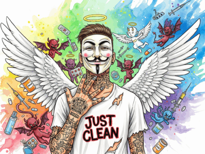 Recovery Tagebuch: 7 Tage Clean - Zwischen Teufeln und Engeln