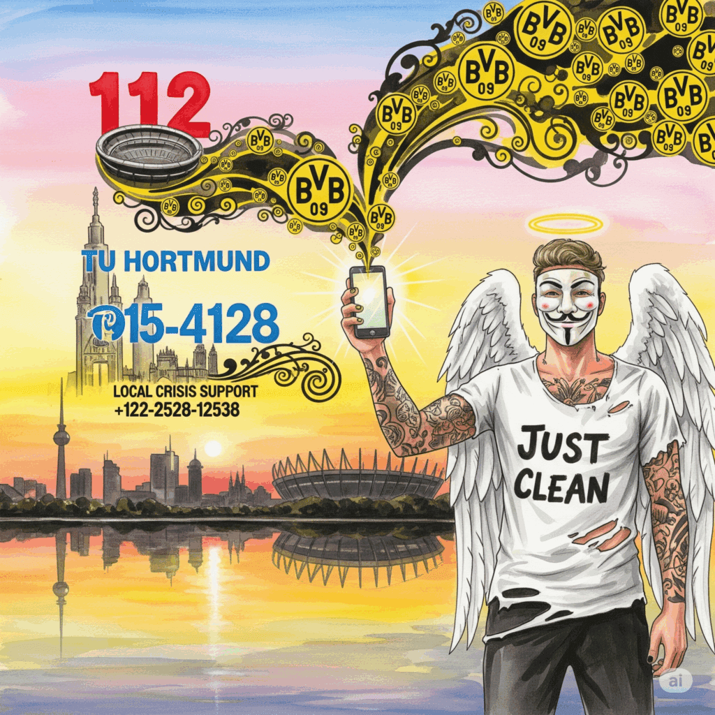 Dortmund BVB Sucht Notfall Kontakte 24h Signal Iduna Park Phoenix Lake Hilfe Telefon Beratung sofort