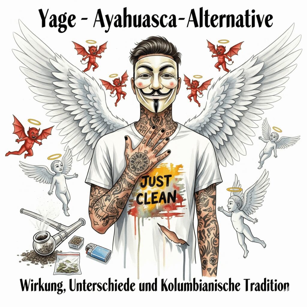 Yage – Ayahuasca-Alternative: Wirkung, Unterschiede und Kolumbianische Tradition