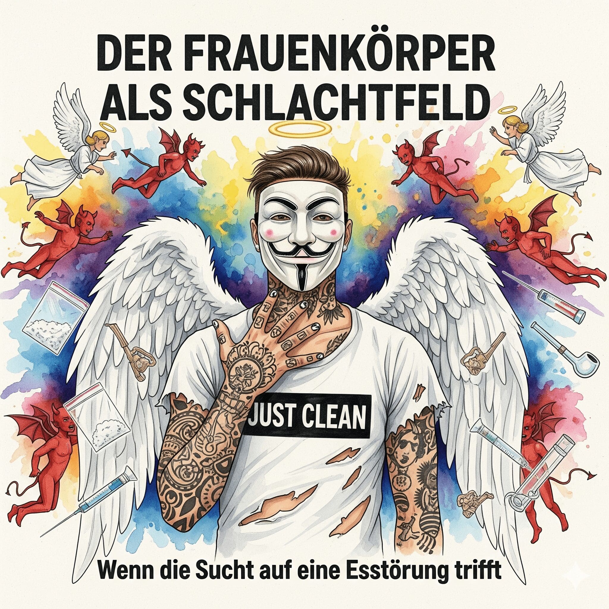 Der Frauenkörper als Schlachtfeld: Wenn die Sucht auf eine Essstörung trifft