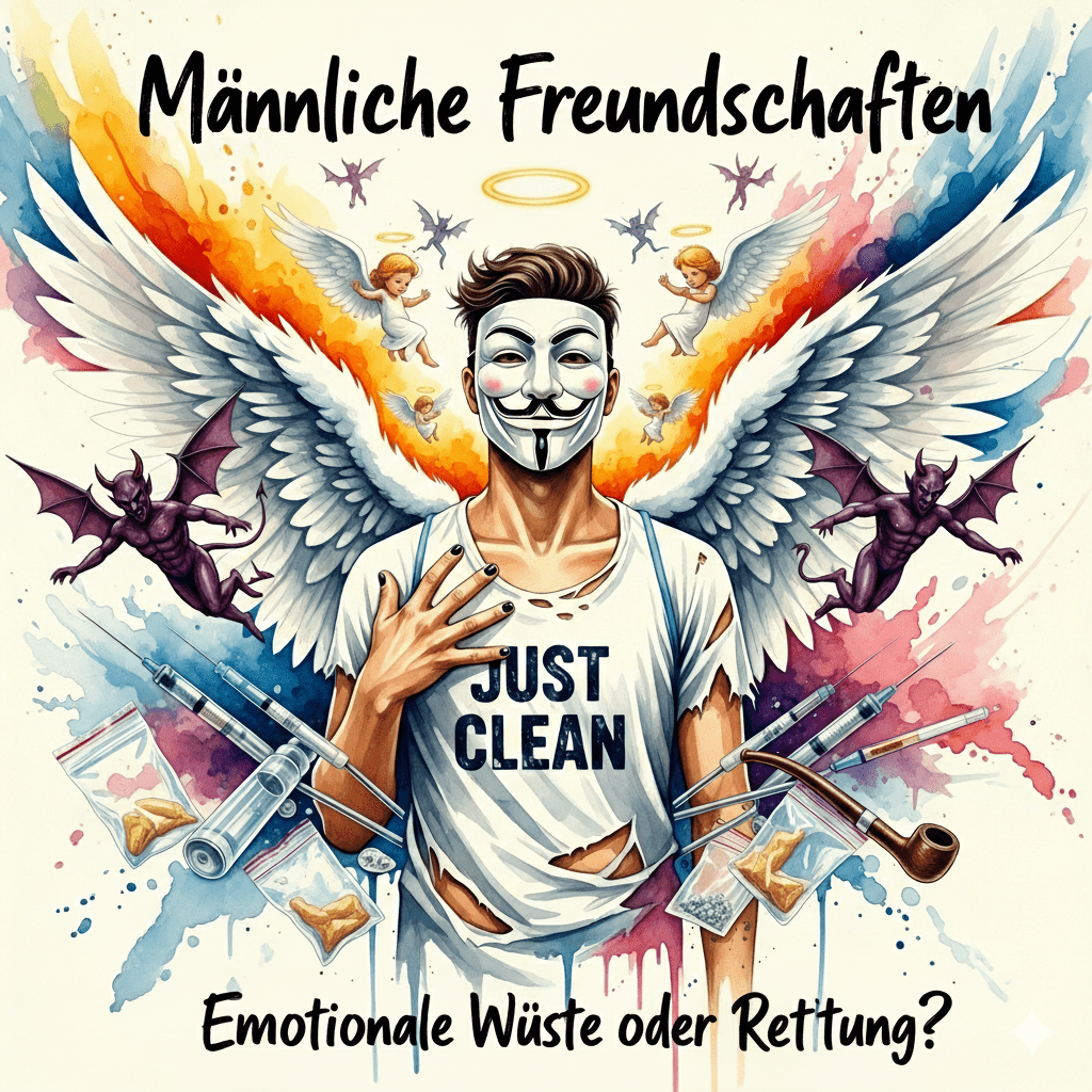 Männliche Freundschaften in Recovery: Emotionale Wüste oder Rettung?