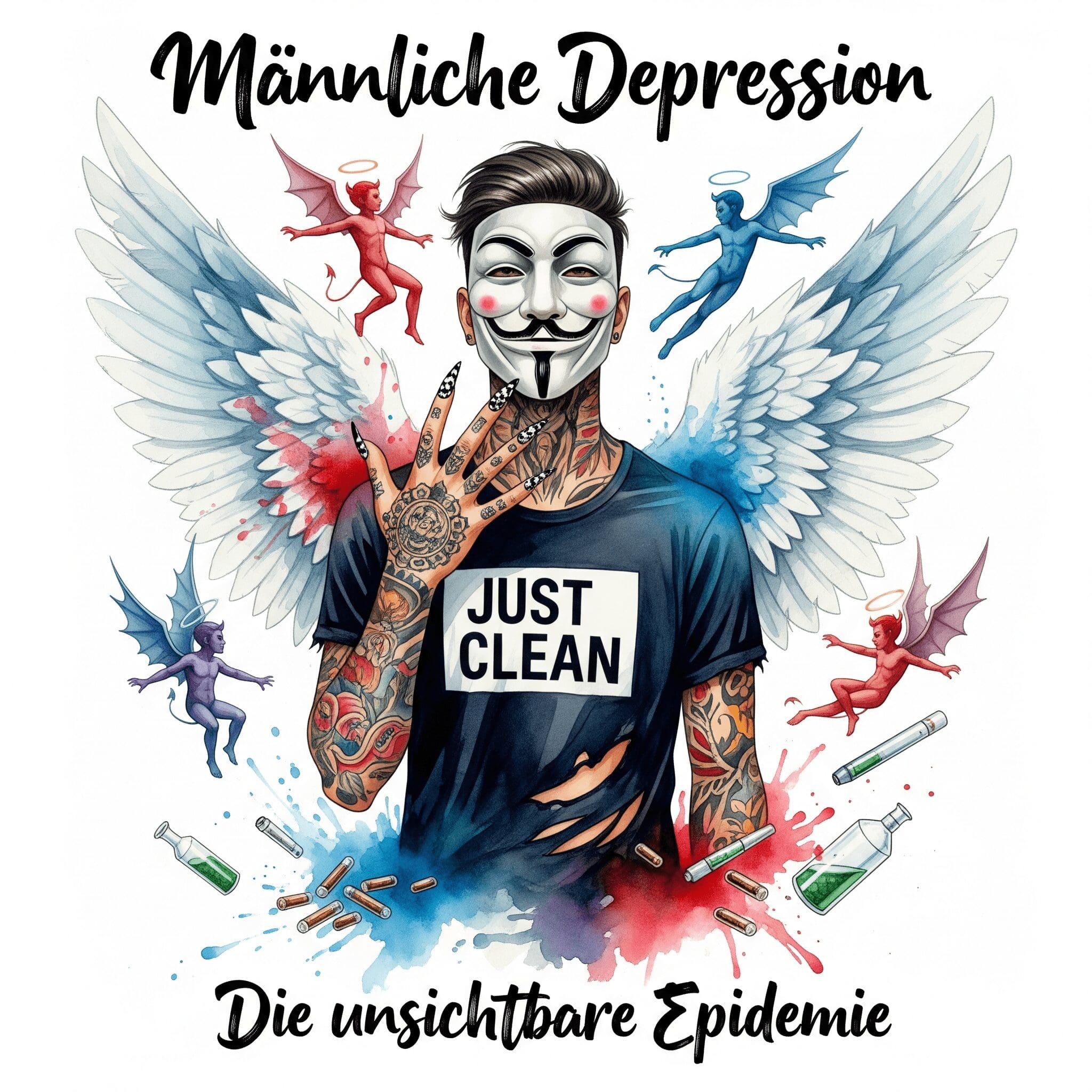 Männliche Depression in Recovery: Die unsichtbare Epidemie