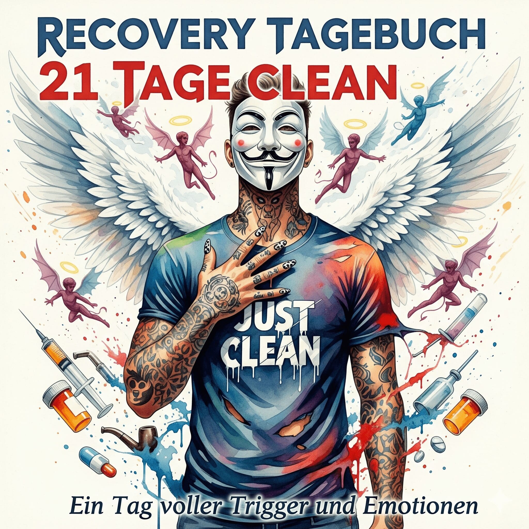 🌅 21 Tage clean Tagebuch: Emotionen wie eine neue Droge – Ein Tag voller Trigger und Erkenntnisse