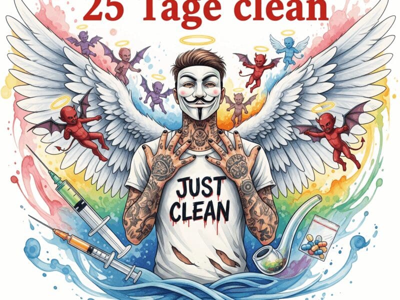 🌅 Recovery Tagebuch 25 Tage clean: Geldsorgen, kriminelle Gedanken & der Kampf der Emotionen