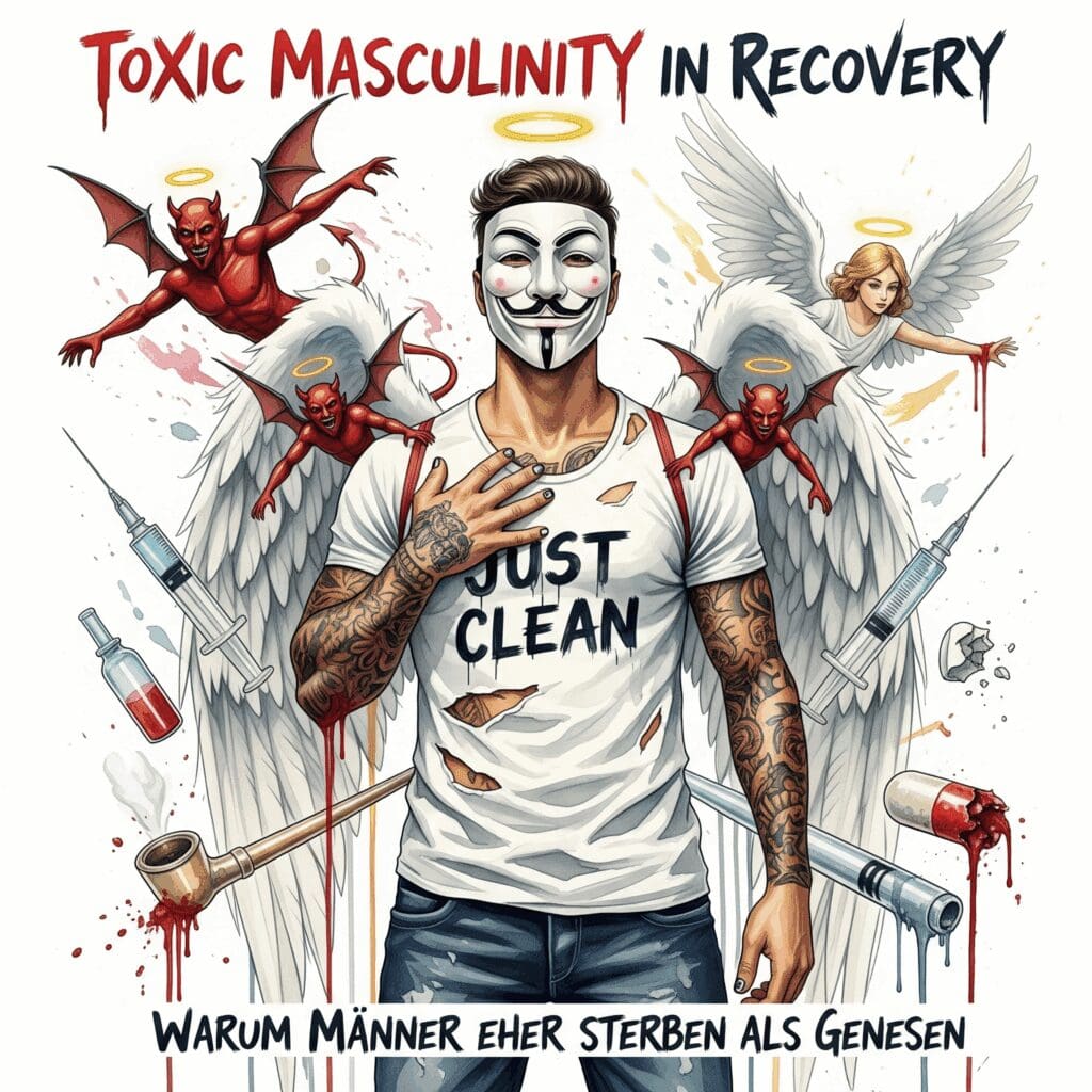 Warum Männer öfter sterben als genesen: Toxic Masculinity tötet in Recovery