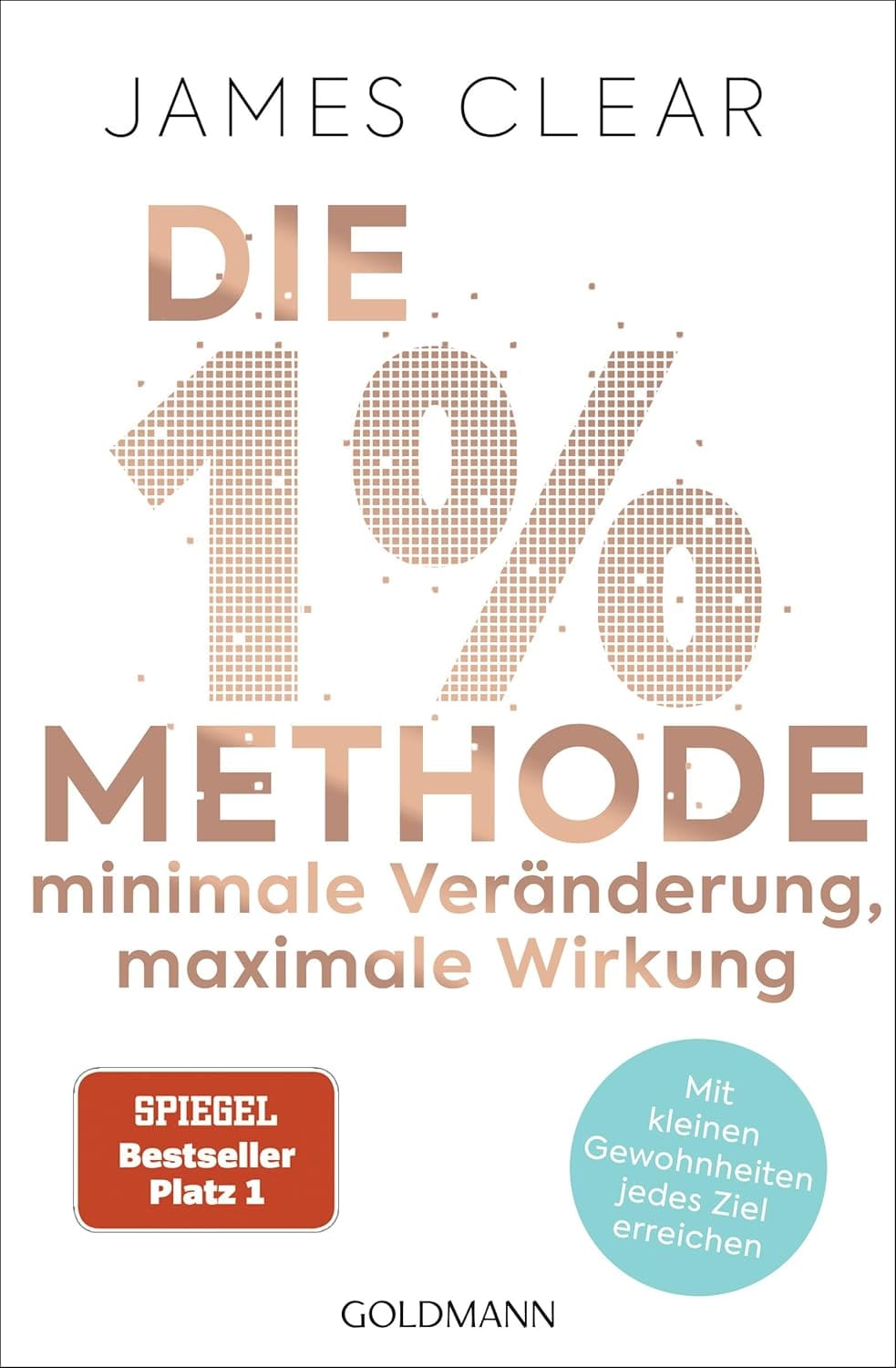 Buchcover: Atomic Habits (Die 1%-Methode) von James Clear