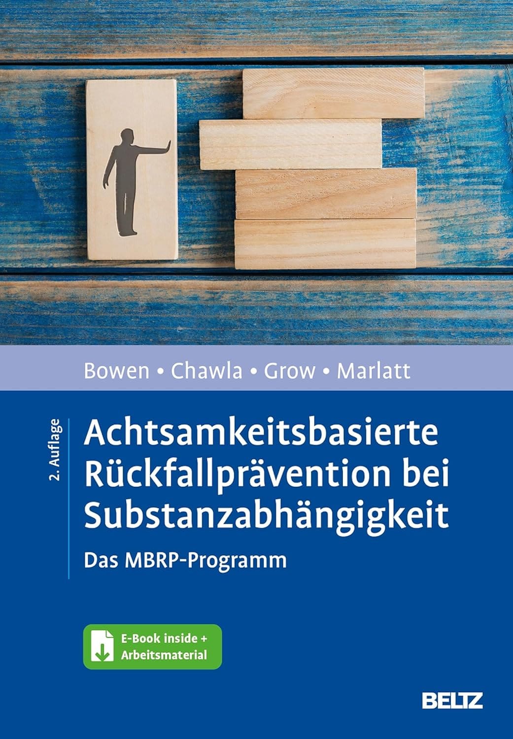 Buchcover: Achtsamkeitsbasierte Rückfallprävention bei Substanzabhängigkeit