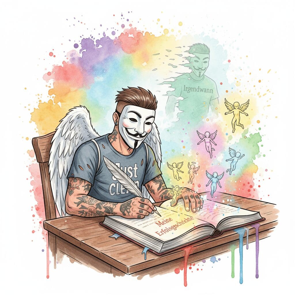 Die NeelixberliN-Figur (Watercolor) schreibt ihre eigene Erfolgsgeschichte und lässt den Geist von "Irgendwann" hinter sich.