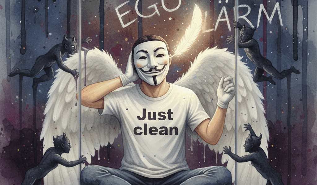 Das CRA-Mindset-Manifest (Teil 4): Die leise Feder im Orkan – Warum Deine Intuition lauter ist als Deine Sucht