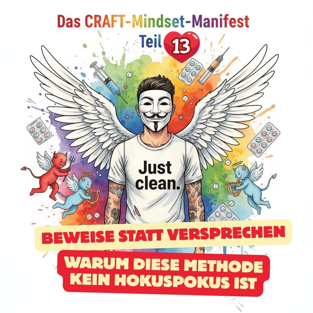 Das CRAFT-Mindset-Manifest (Teil 13): Beweise statt Versprechen – Warum diese Methode kein Hokuspokus ist (Die Wissenschaft)