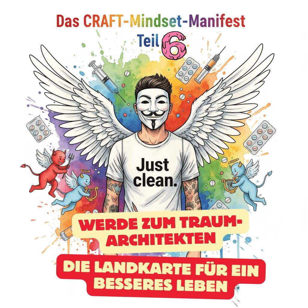 Das CRAFT-Mindset-Manifest (Teil 6): Werde zum Traum-Architekten – Die Landkarte für ein besseres Leben (Positive Funktionsanalyse)