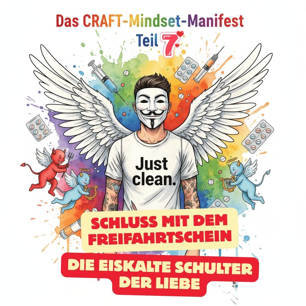 Das CRAFT-Mindset-Manifest (Teil 7): Schluss mit dem Freifahrtschein – Die eiskalte Schulter der Liebe (Belohnungsentzug)