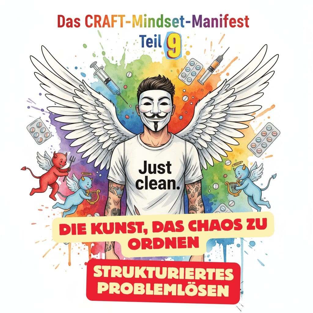 Das CRAFT-Mindset-Manifest (Teil 9): Werde zum Lösungs-Architekten – Die Kunst, das Chaos zu ordnen (Strukturiertes Problemlösen)