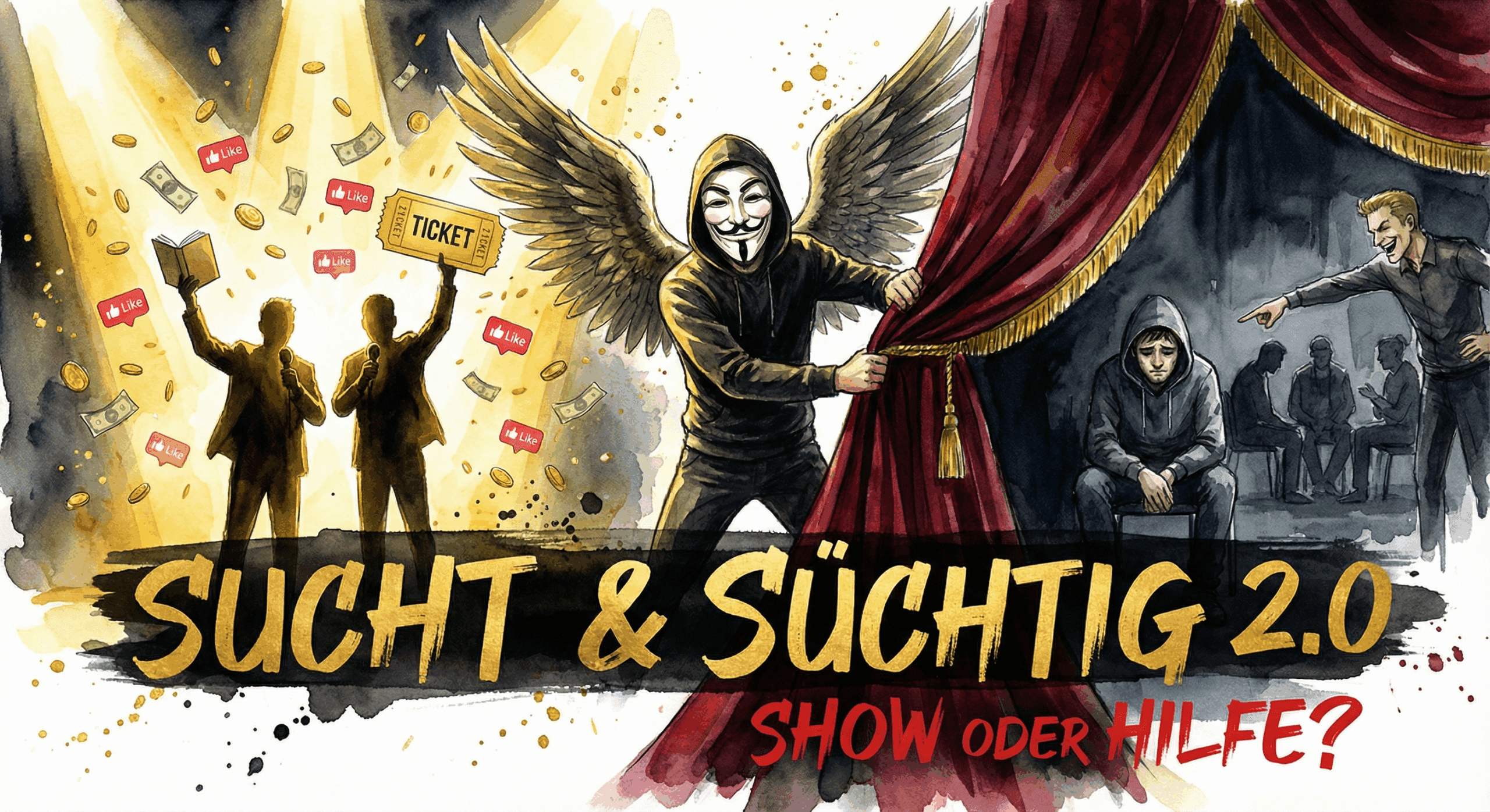 Sucht & Süchtig 2.0: Die große Versöhnung, der neue Co-Host Maximilian und das Geschäft mit deiner Hoffnung