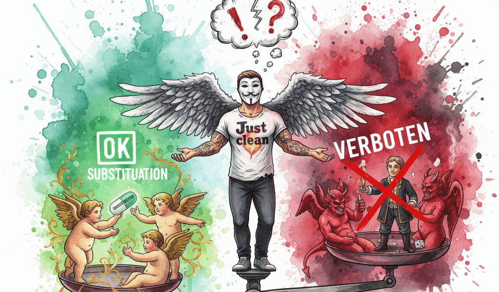 Die Abstinenz-Lüge: Warum „Kontrollierter Konsum“ das ist, was die Pharma „Substitution“ nennt