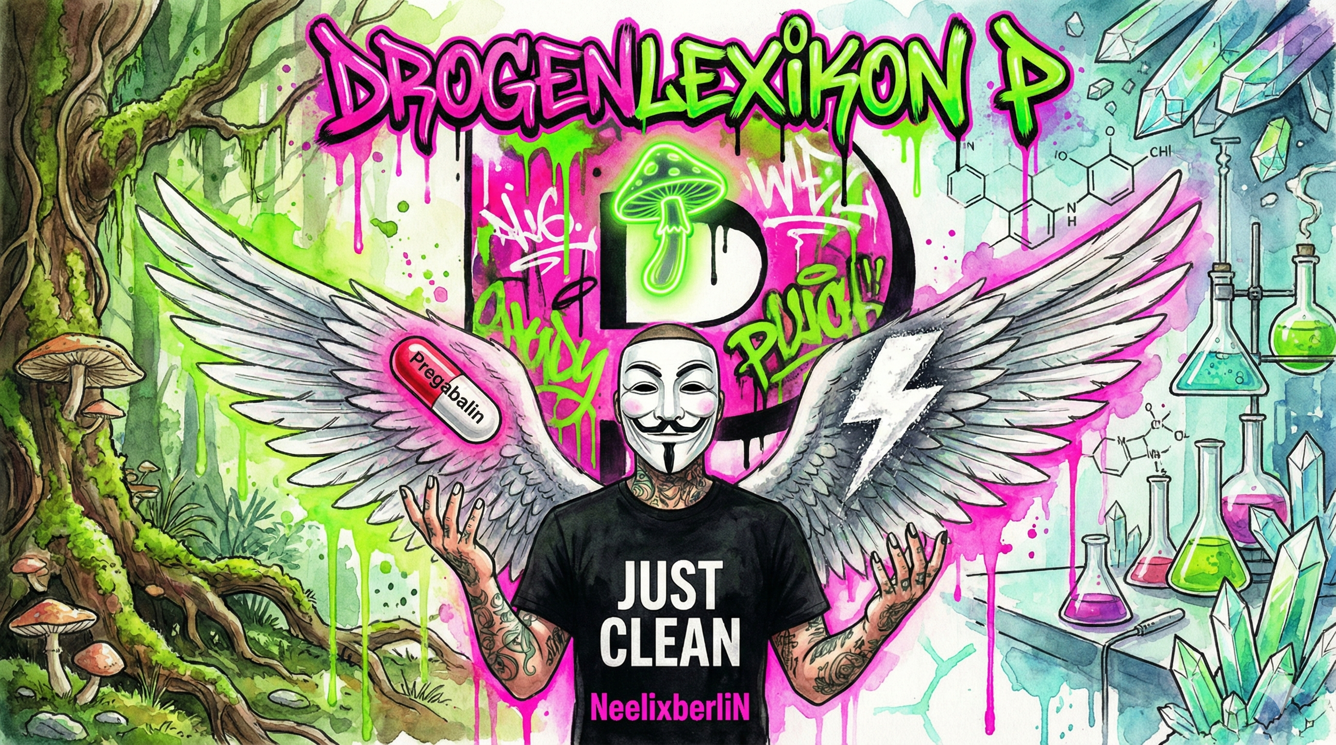 NeelixberliN Drogenlexikon Kategorie P - Pregabalin und Pilze