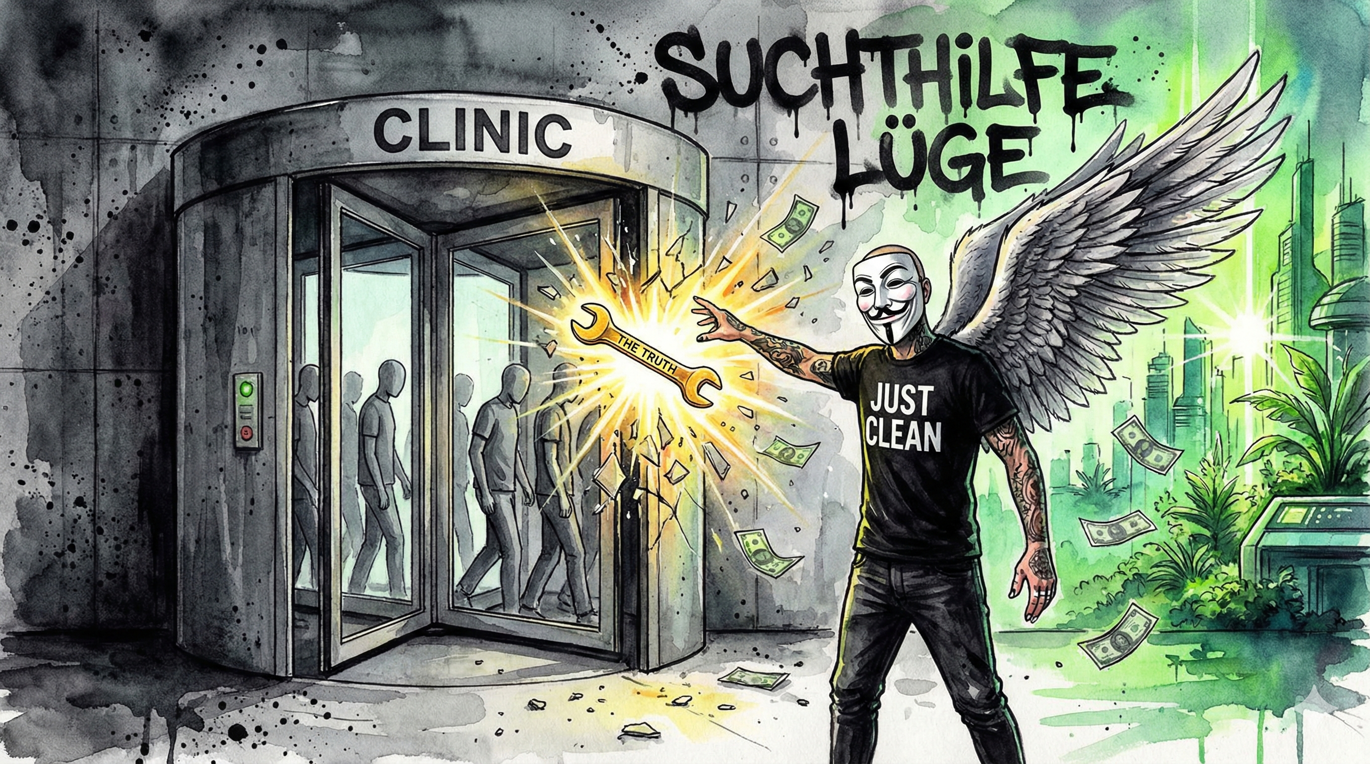 NeelixberliN Die Suchthilfe Lüge - Systemkritik