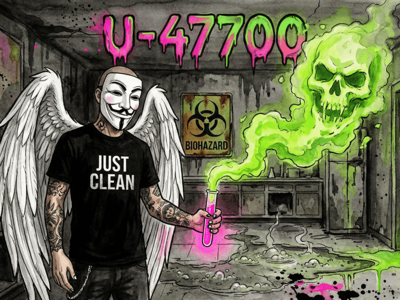 U-47700 (Pinky): Der ätzende Tod aus dem Labor & das Opioid-Roulette