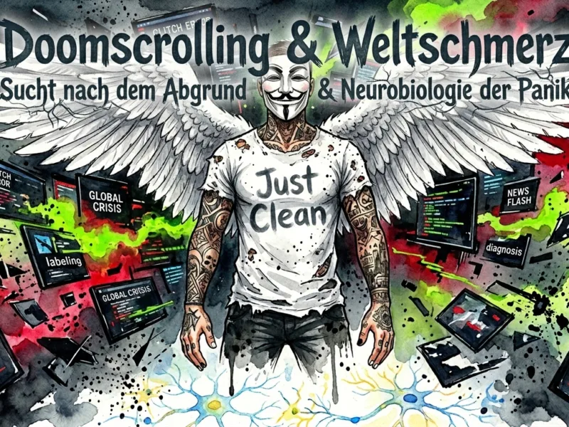 [Doomscrolling & Weltschmerz]: Die Sucht nach dem Abgrund & Neurobiologie der Panik – NeelixberliN Safe-Guide